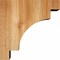 Ekena Millwork Mediterranean Rough Sawn Corbel, Western Red Cedar, 6"W x 12"D x 12"H COR06X12X12MED00RWR - alternate 3